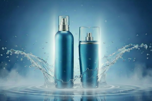 azuremen's spray & lotion image with background and animation